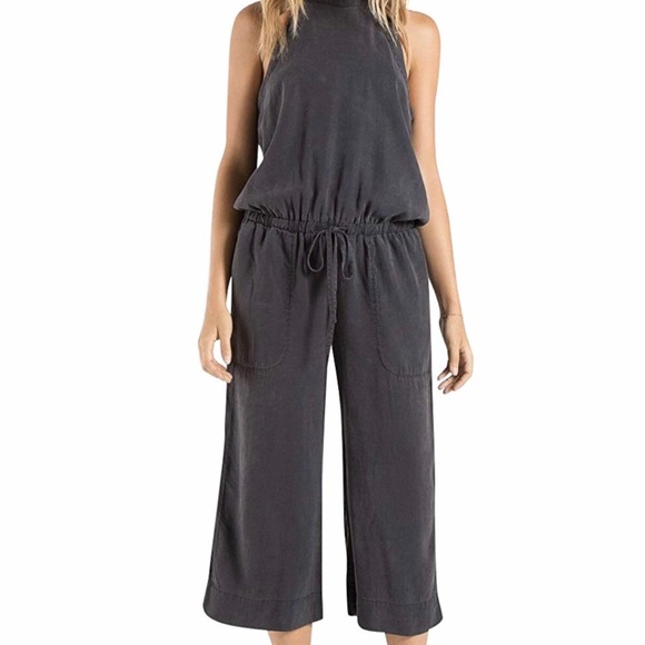 Bella Dahl Pants - Bella Dahl one piece jumper black